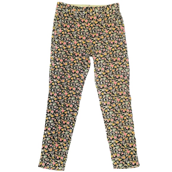 Rag & Bone Floral Print Silk Crop Trousers Pants - Picture 2 of 5